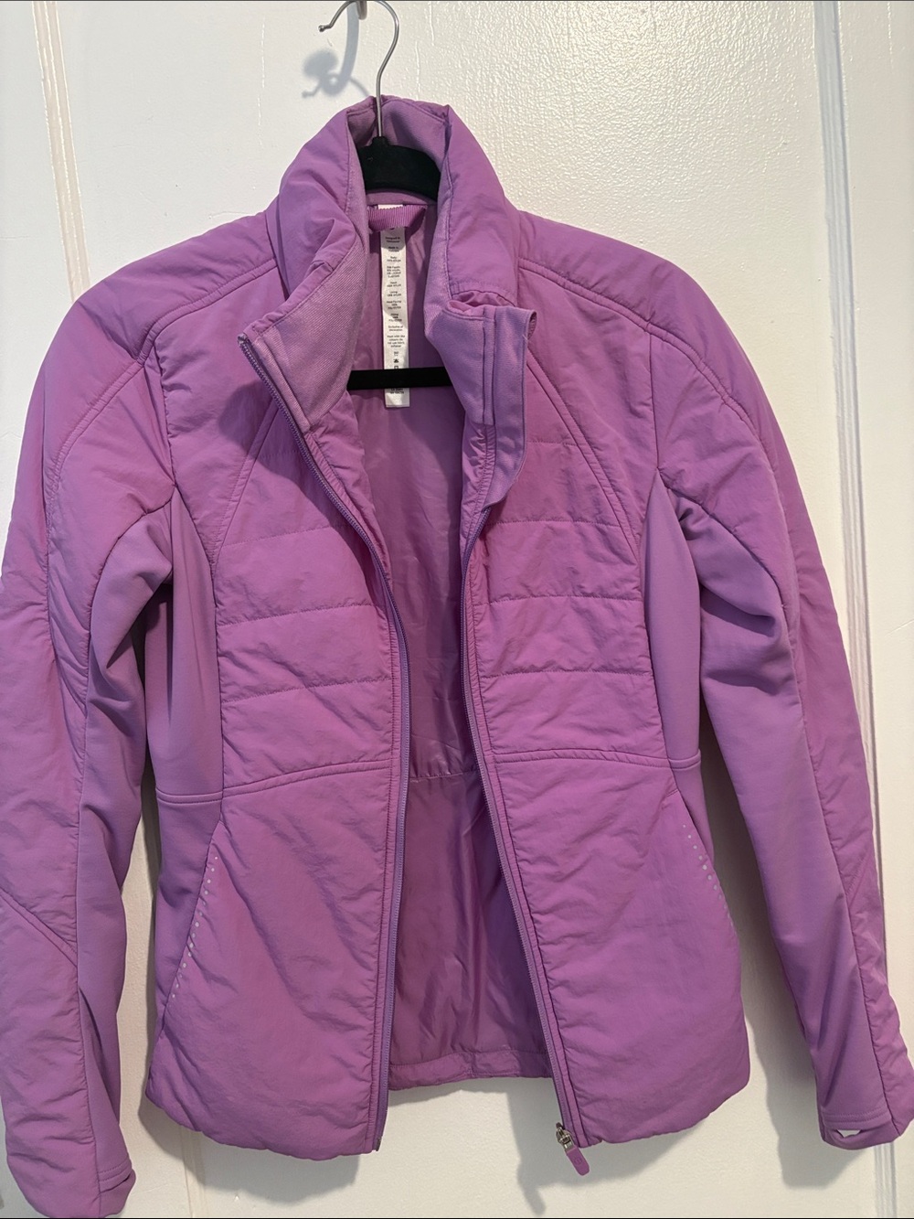 lululemon athletica Lavender Quilted Puffer Jacket
